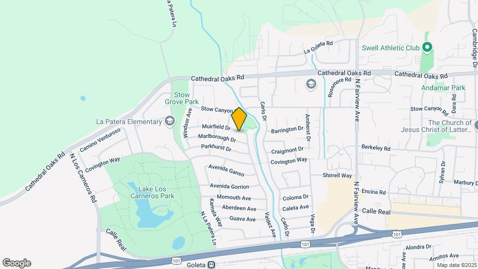 6213 Muirfield Dr, Unit Studio Map and Location Details