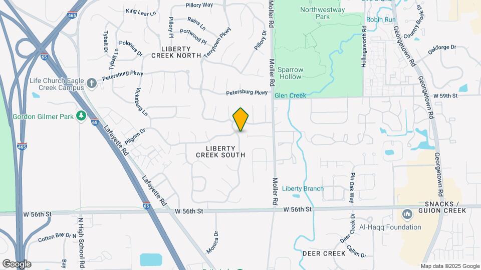 5777 Liberty Creek Dr E Map and Location Details