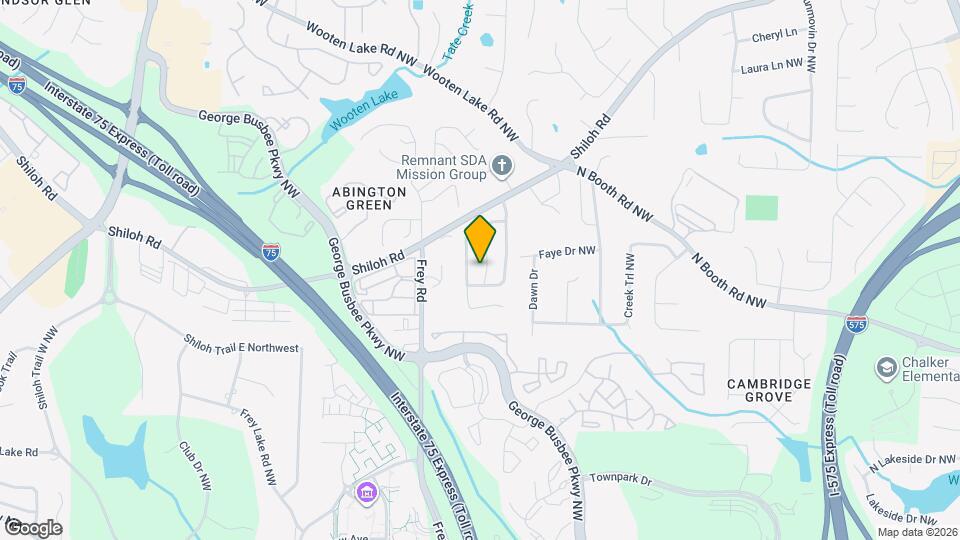 4165 Little Springs Rd Map and Location Details