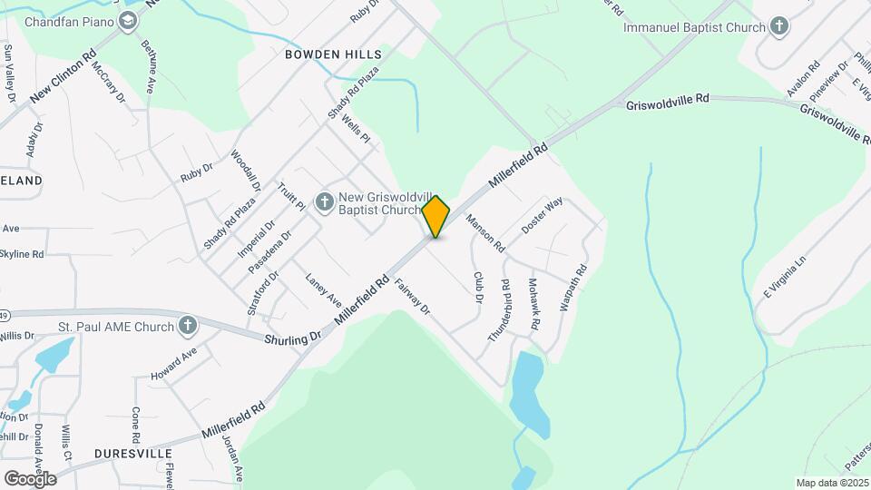 3327 Millerfield Rd Map and Location Details