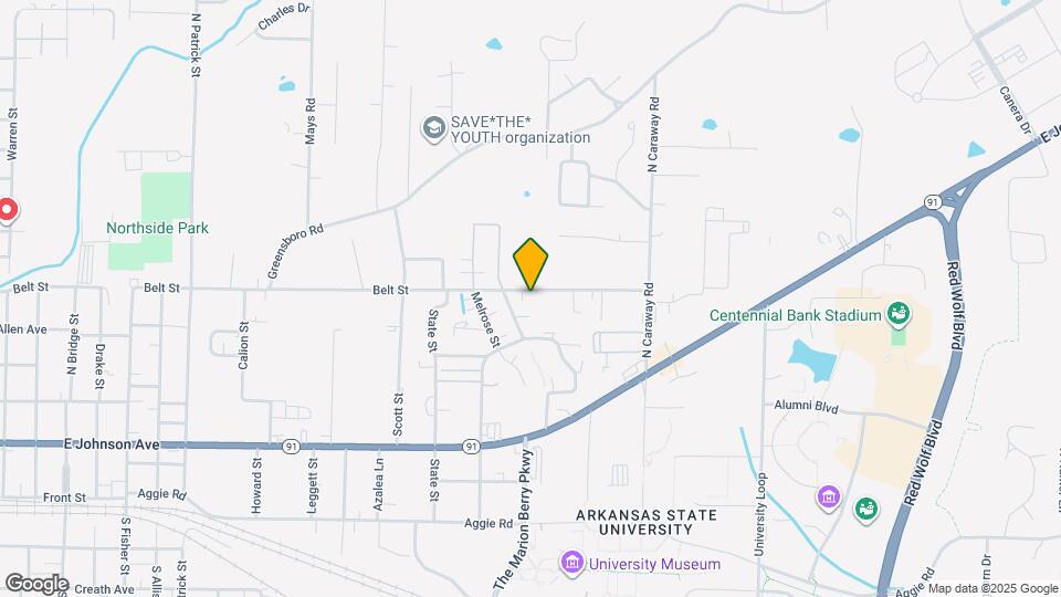 2007 Belt St Map and Location Details