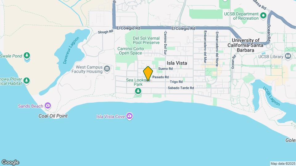 6757 Trigo Rd Map and Location Details
