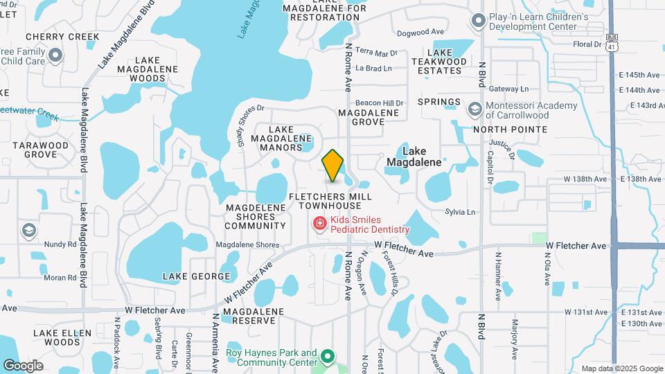 13909 Fletchers Mill Dr Mapa y Detalles de la Ubicación