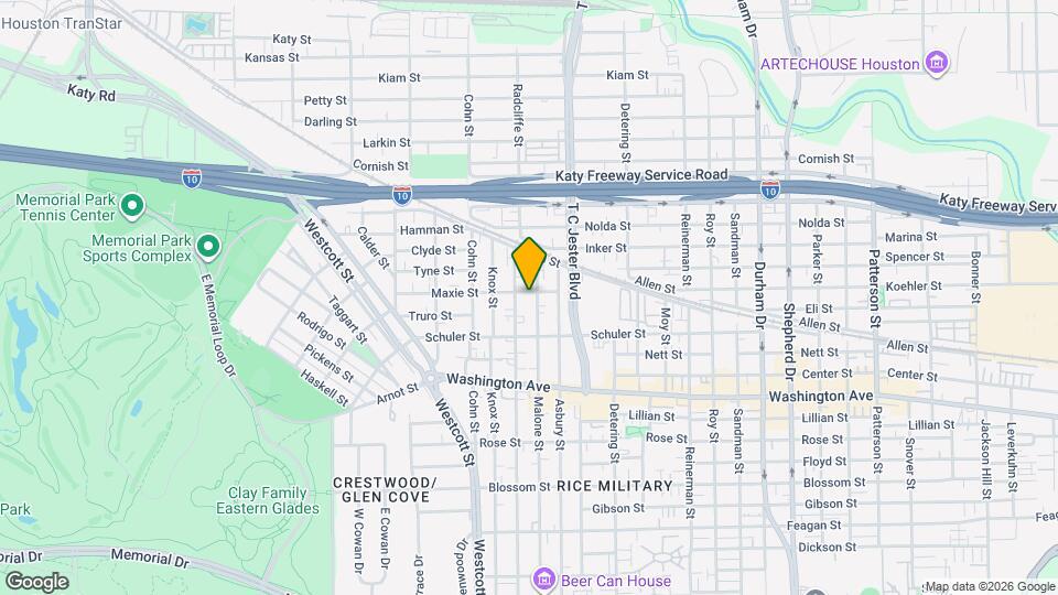5707 Maxie St Map and Location Details