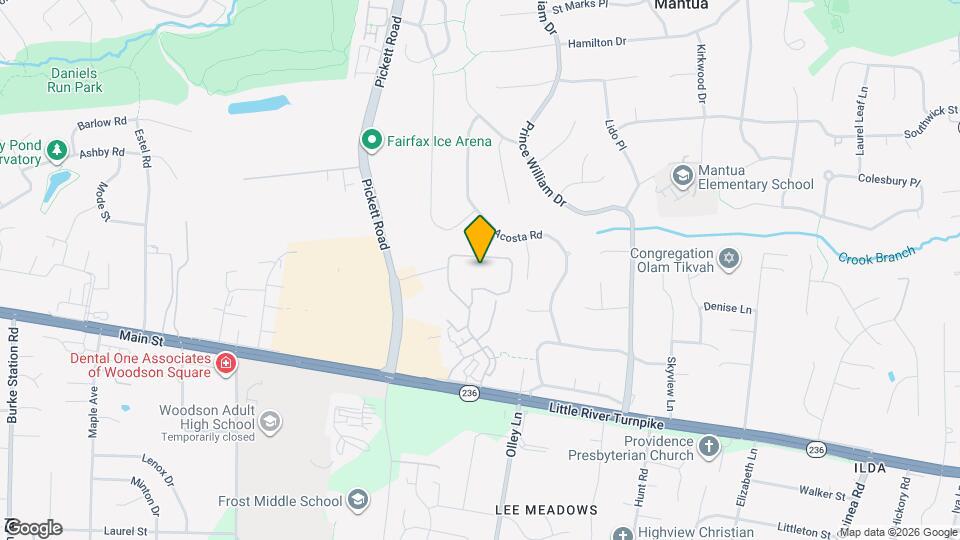 3695 Persimmon Cir Map and Location Details