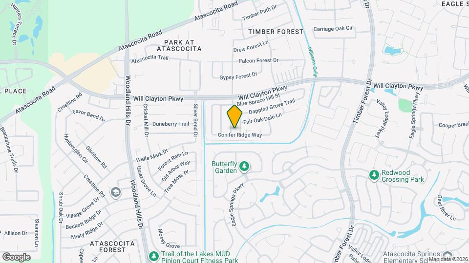 17806 June Forest Dr Map and Location Details