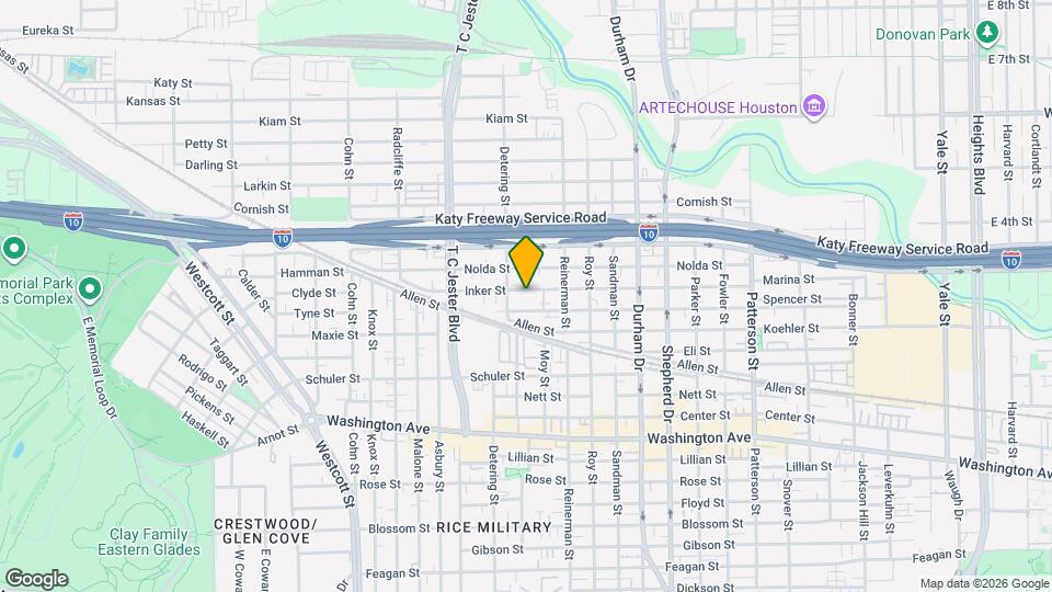 5231 Inker St Map and Location Details