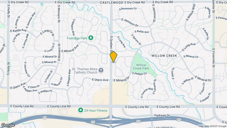 7961 S Quince Way Map and Location Details