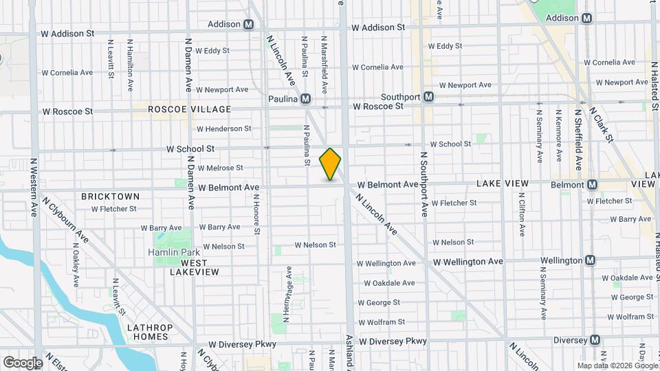 1646 W Belmont Ave, Unit 403 Map and Location Details