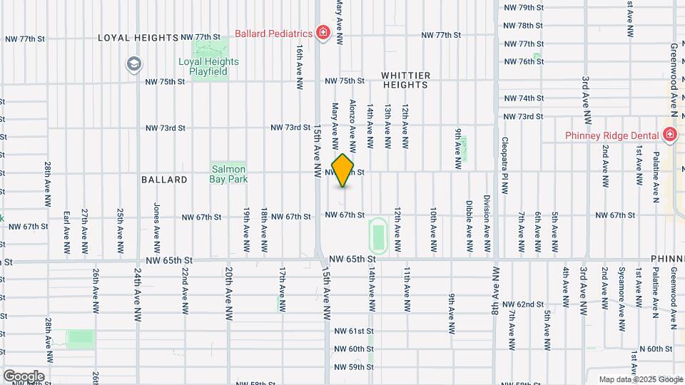 6731 Alonzo Ave NW Map and Location Details