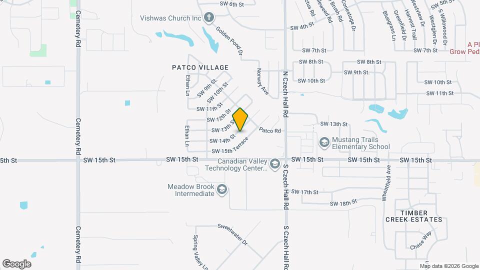 12316 SW 14th St Map and Location Details