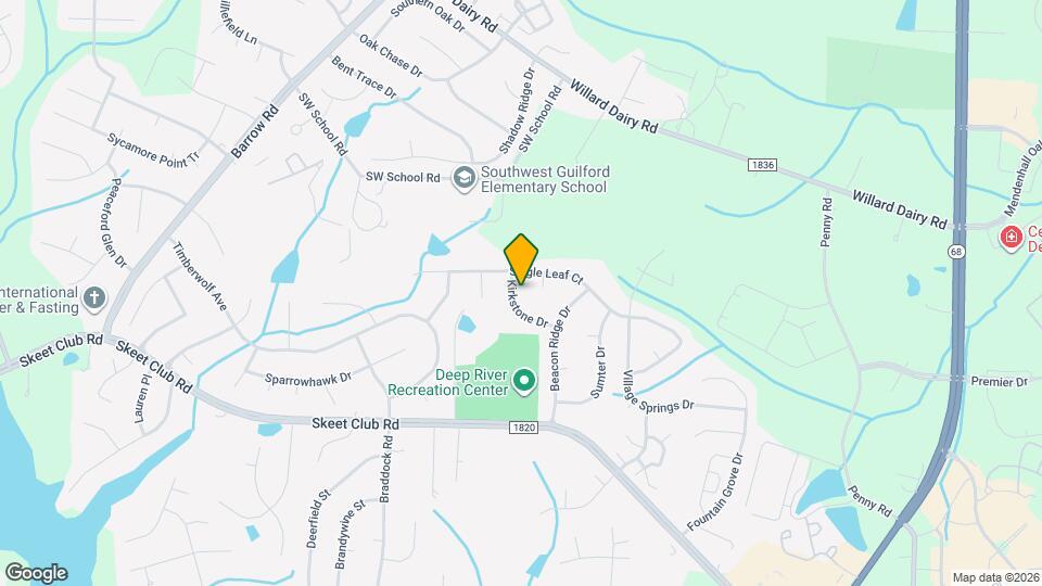 4310 Kirkstone Dr Map and Location Details