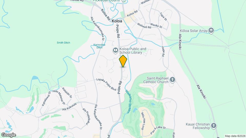 3116 Poipu Rd Map and Location Details