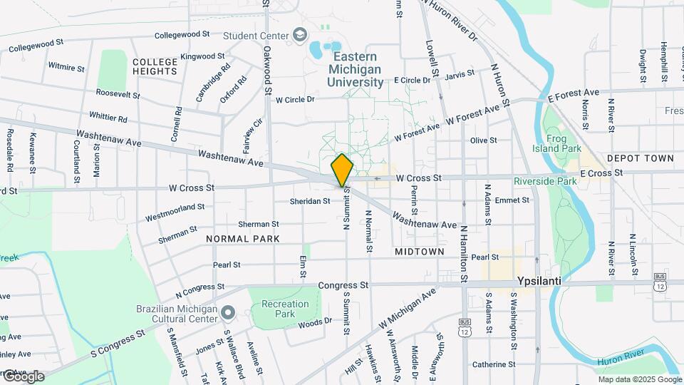 235 N Summit St Mapa y Detalles de la Ubicación