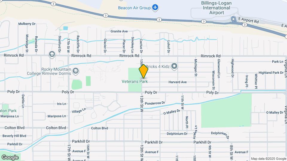 1247 Harvard Ave Map and Location Details