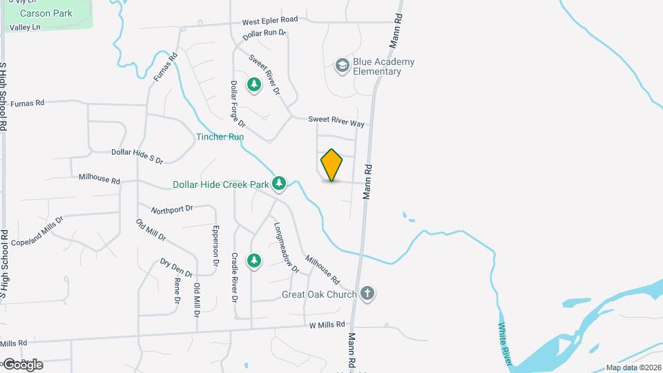 5133 Dollar Ridge Ln Map and Location Details