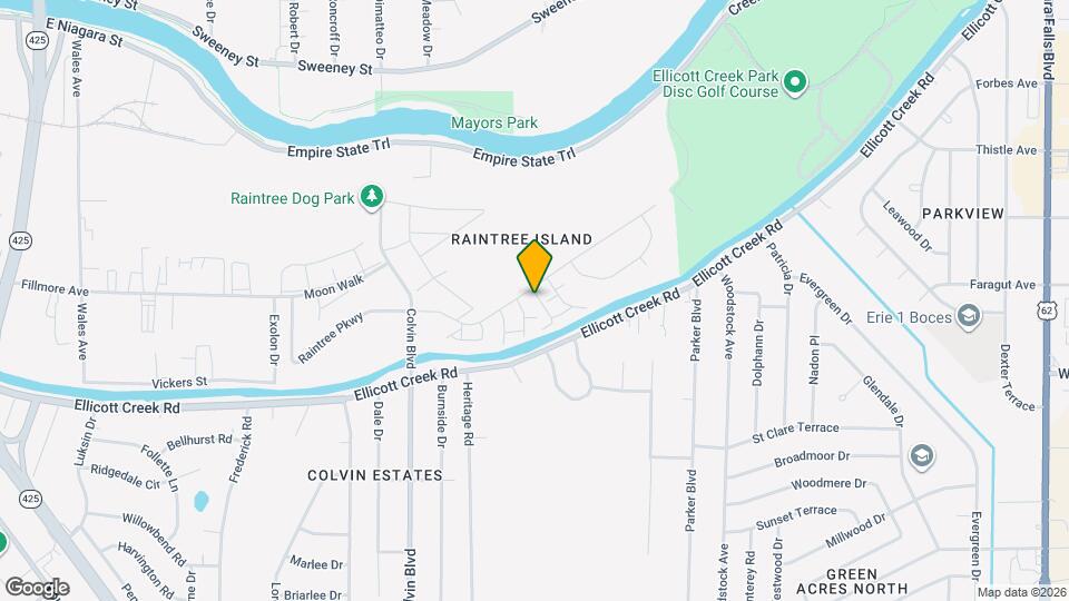 Raintree Island Apts Map and Location Details