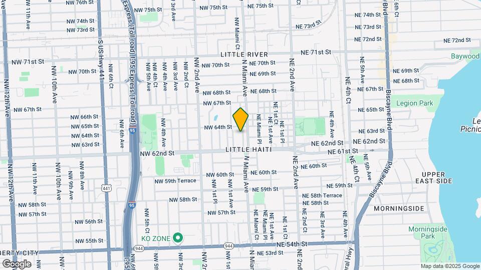 6300 NW Miami Ct Mapa y Detalles de la Ubicación