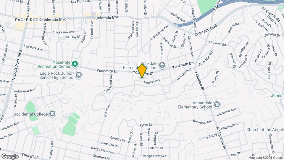 1453 Hepner Ave Map and Location Details