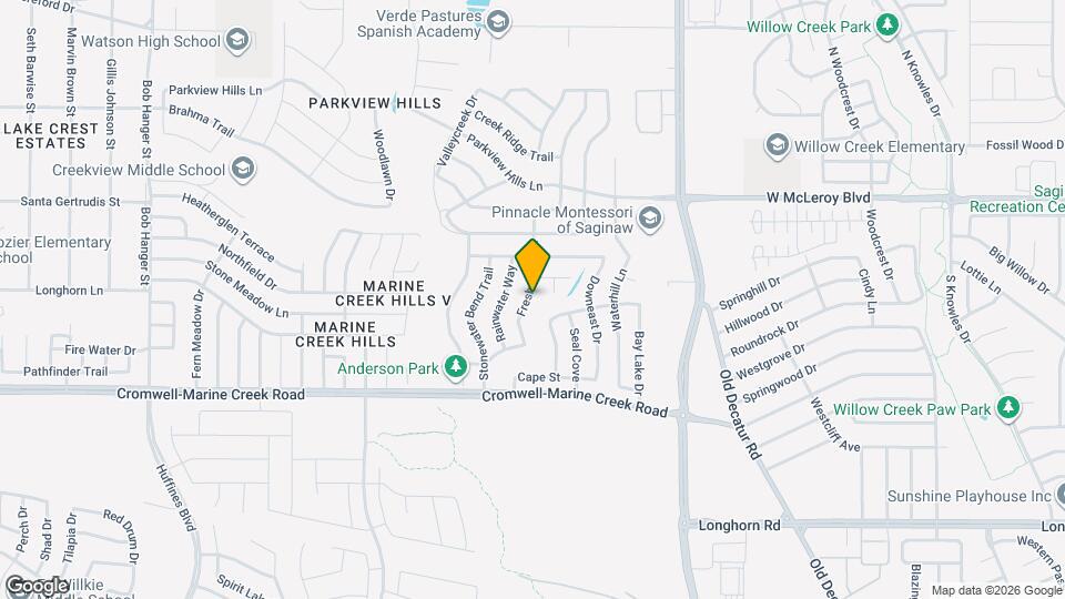 6416 Freshwater Ln Map and Location Details