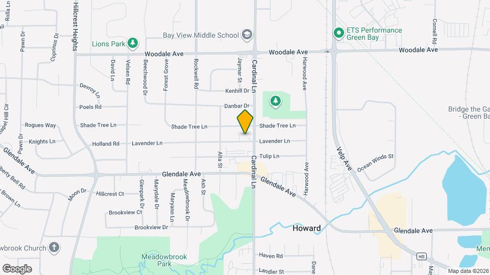 2624 Lavender Ln Map and Location Details