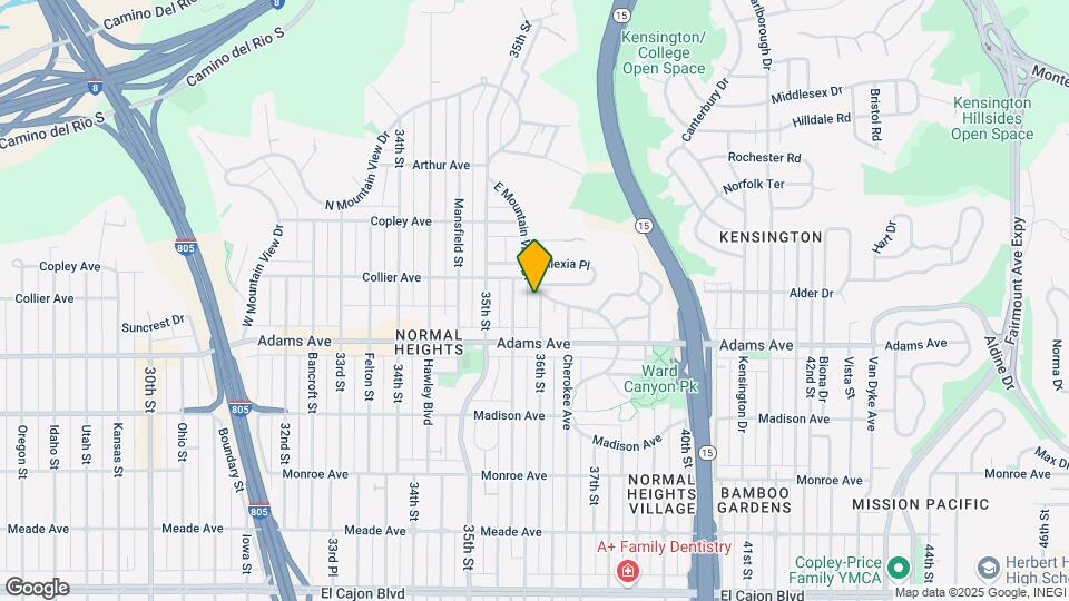 4772 36th St, Unit #2 Map and Location Details