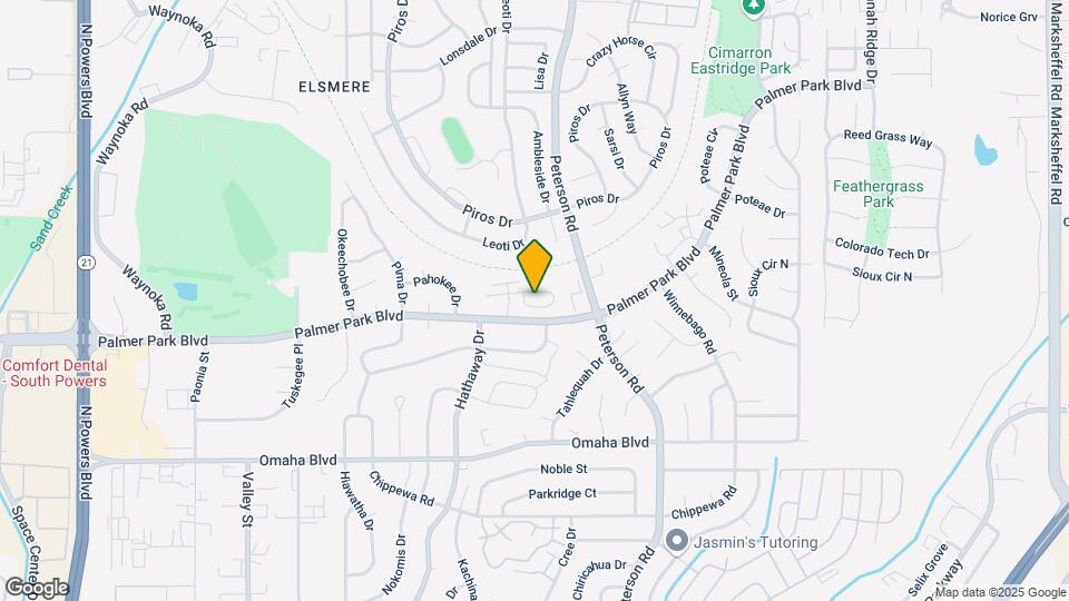 6715 Pahokee Ct Map and Location Details