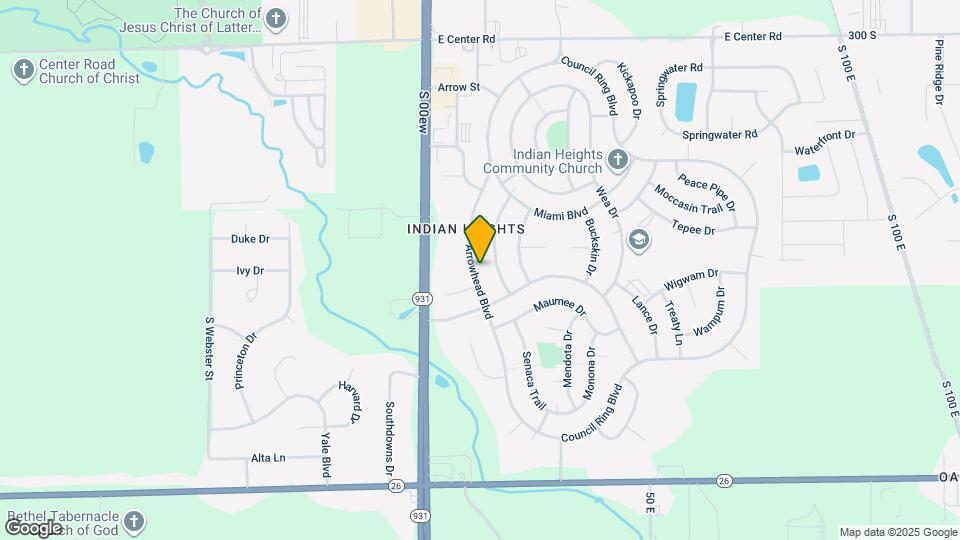 5510 Arrowhead Blvd Mapa y Detalles de la Ubicación