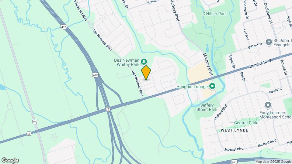 23 Bluegill Cres Map and Location Details