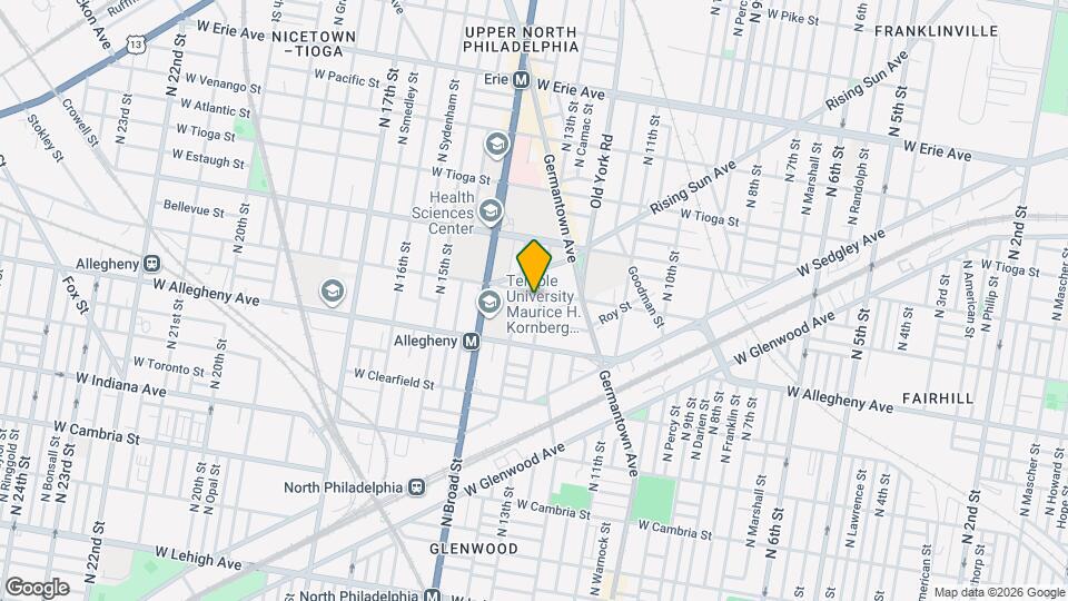 3260 N 13th St Mapa y Detalles de la Ubicación