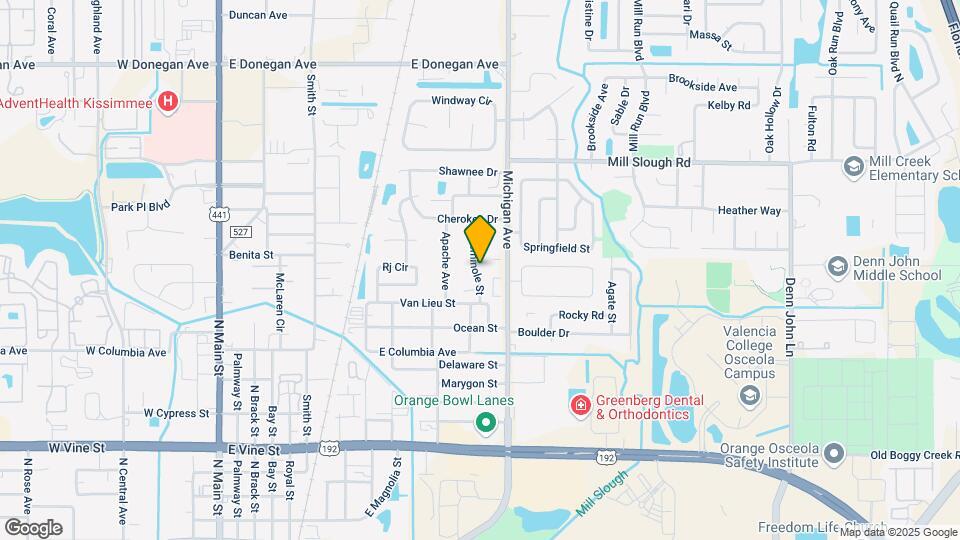 2225 N Seminole St Map and Location Details