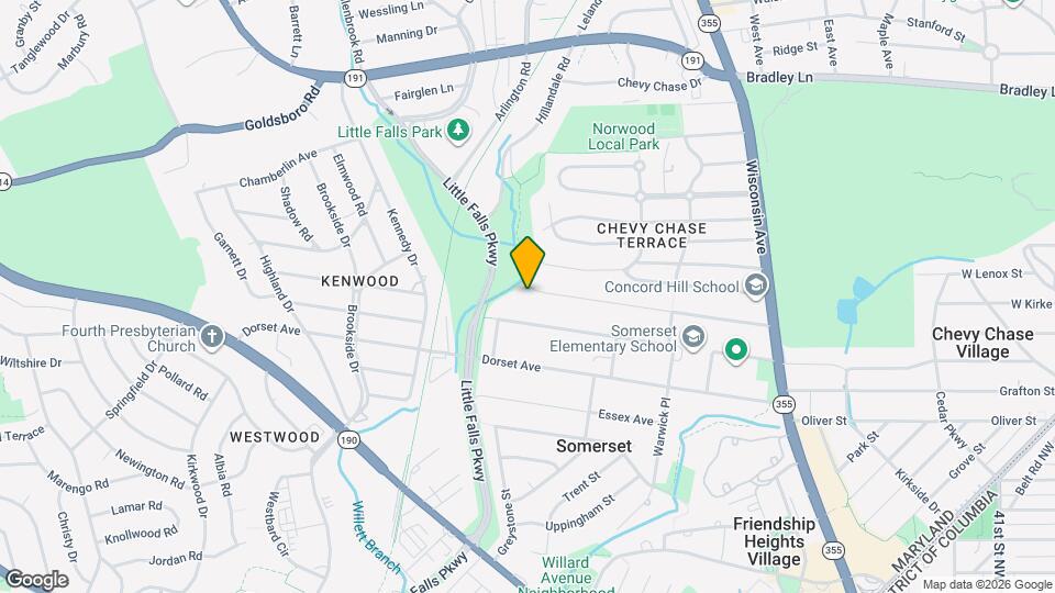 4838 Drummond Ave Map and Location Details