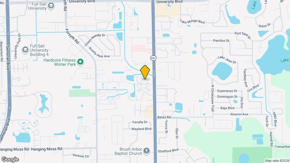 7444 Woodburn Ct Map and Location Details