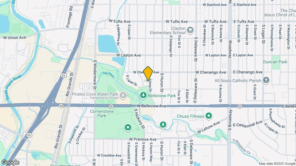 4995 S Inca Dr, Unit Cute 2 Bed Unit Map and Location Details