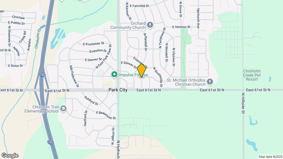 5925 Millsboro St Map and Location Details