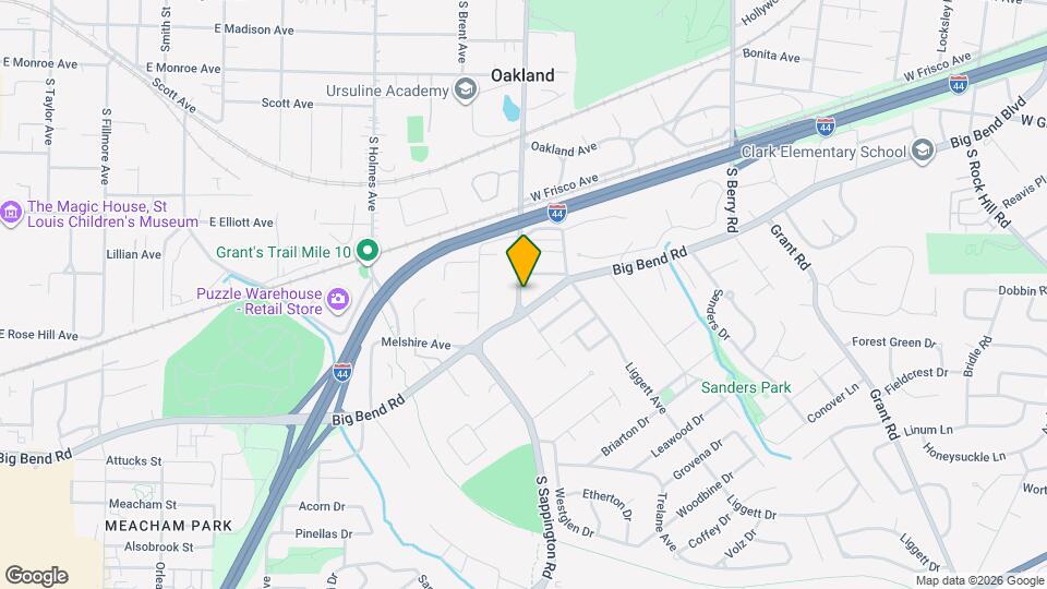 640 S Sappington Rd Map and Location Details