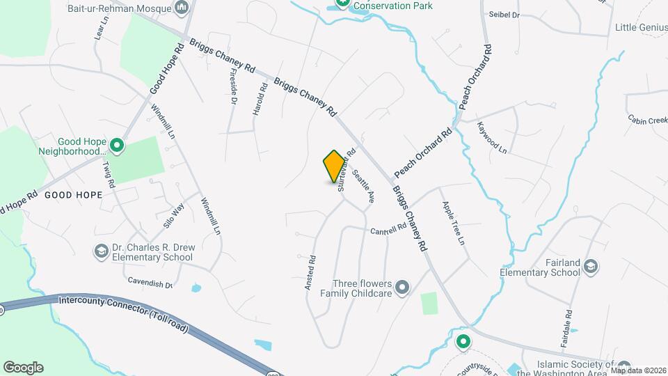 14608 Sturtevant Rd Mapa y Detalles de la Ubicación