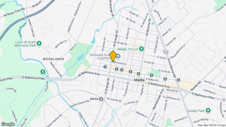 216 W Front St Map and Location Details