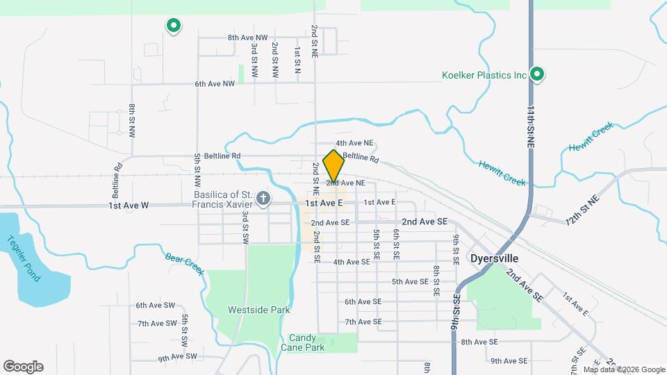 120 3rd St NE Map and Location Details