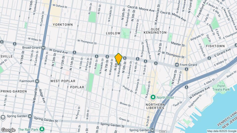 982 N Randolph St Map and Location Details