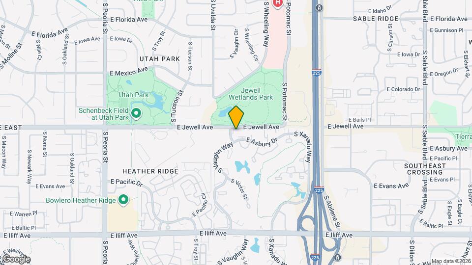 13200 E Jewell Ave Map and Location Details