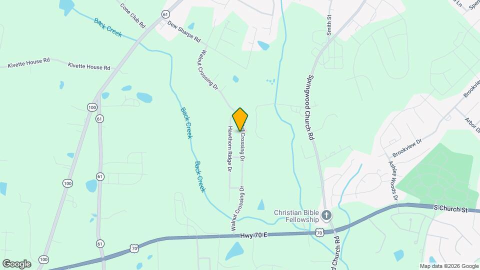 502 Walnut Crossing Dr Map and Location Details