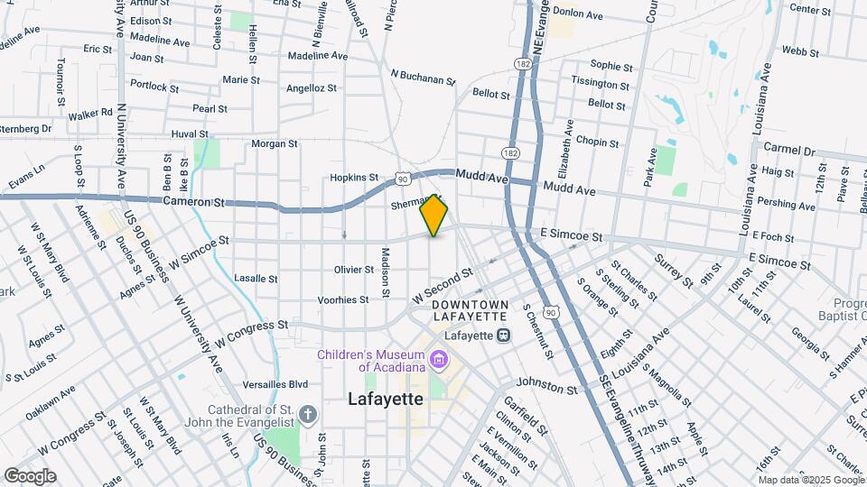 307 Monroe St Map and Location Details