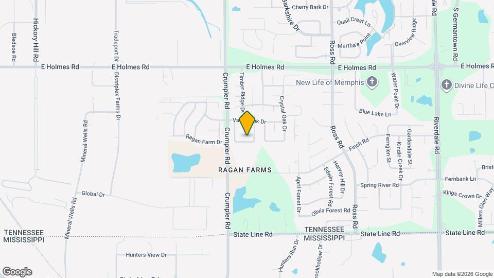 6490 Trysting Oak Dr Map and Location Details