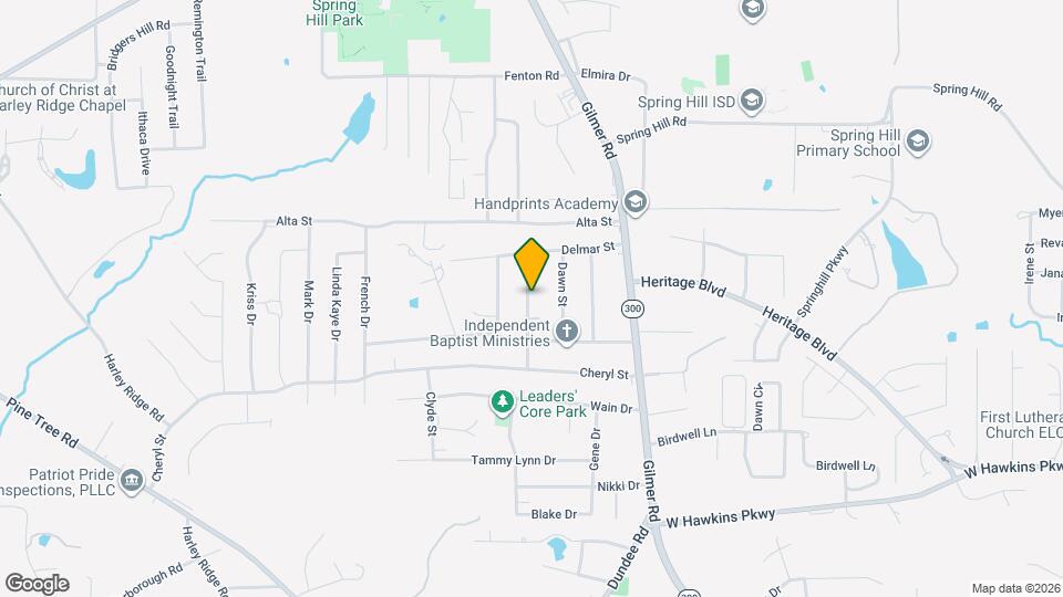 410 Delano St Map and Location Details