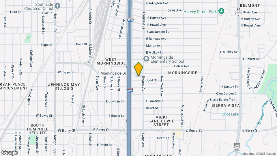 809 Judd St Map and Location Details