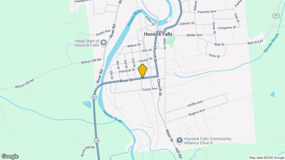 20 River St Map and Location Details