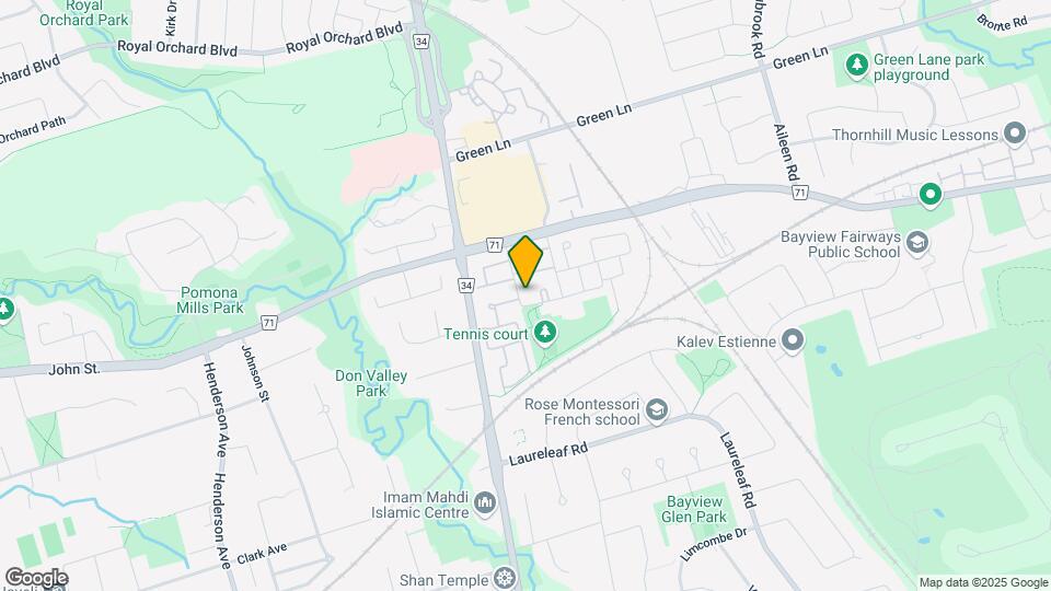 20 Porterfield Crescent Map and Location Details