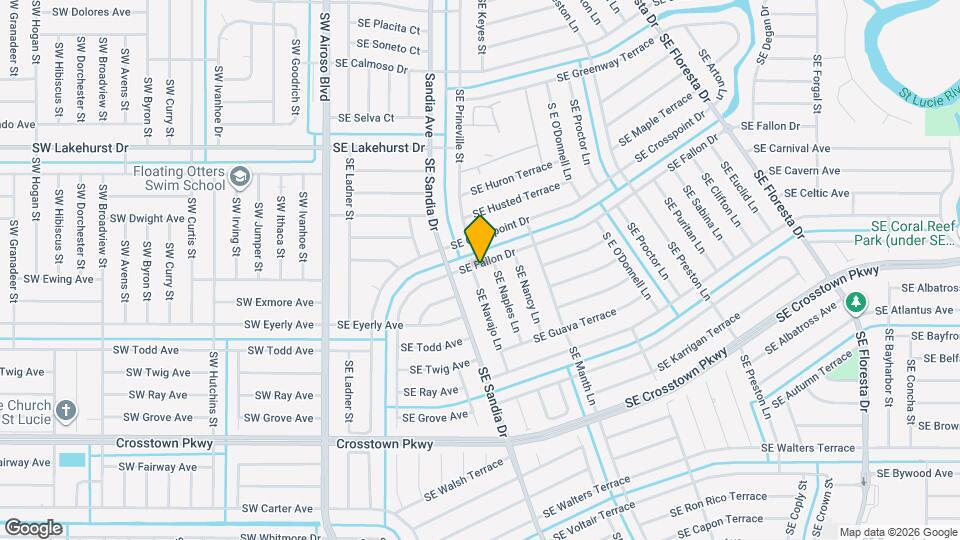 1221 SE Navajo Ln Map and Location Details