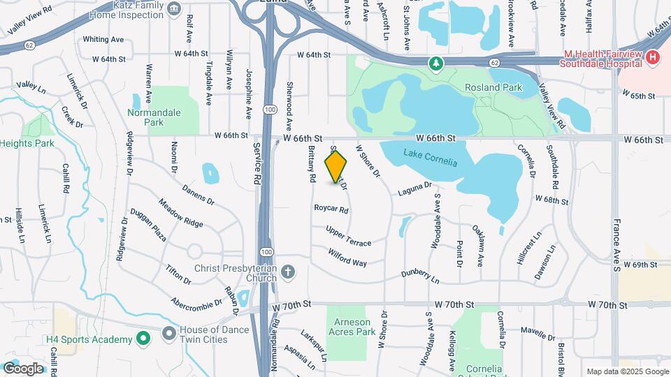 6624 Southcrest Dr Map and Location Details